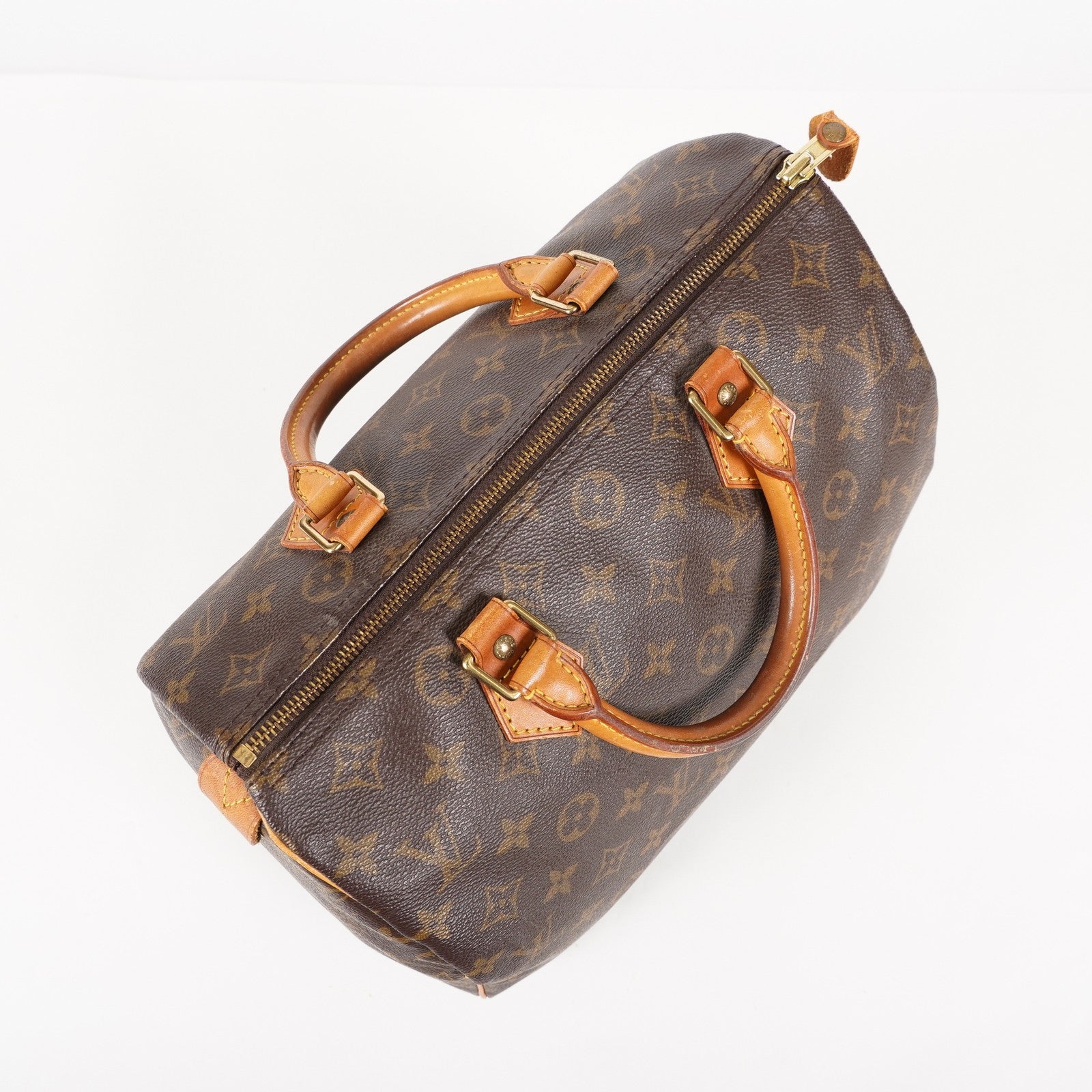 Authentic Louis Vuitton Monogram Speedy 30  Handbag M41526 vintage 05E236237029