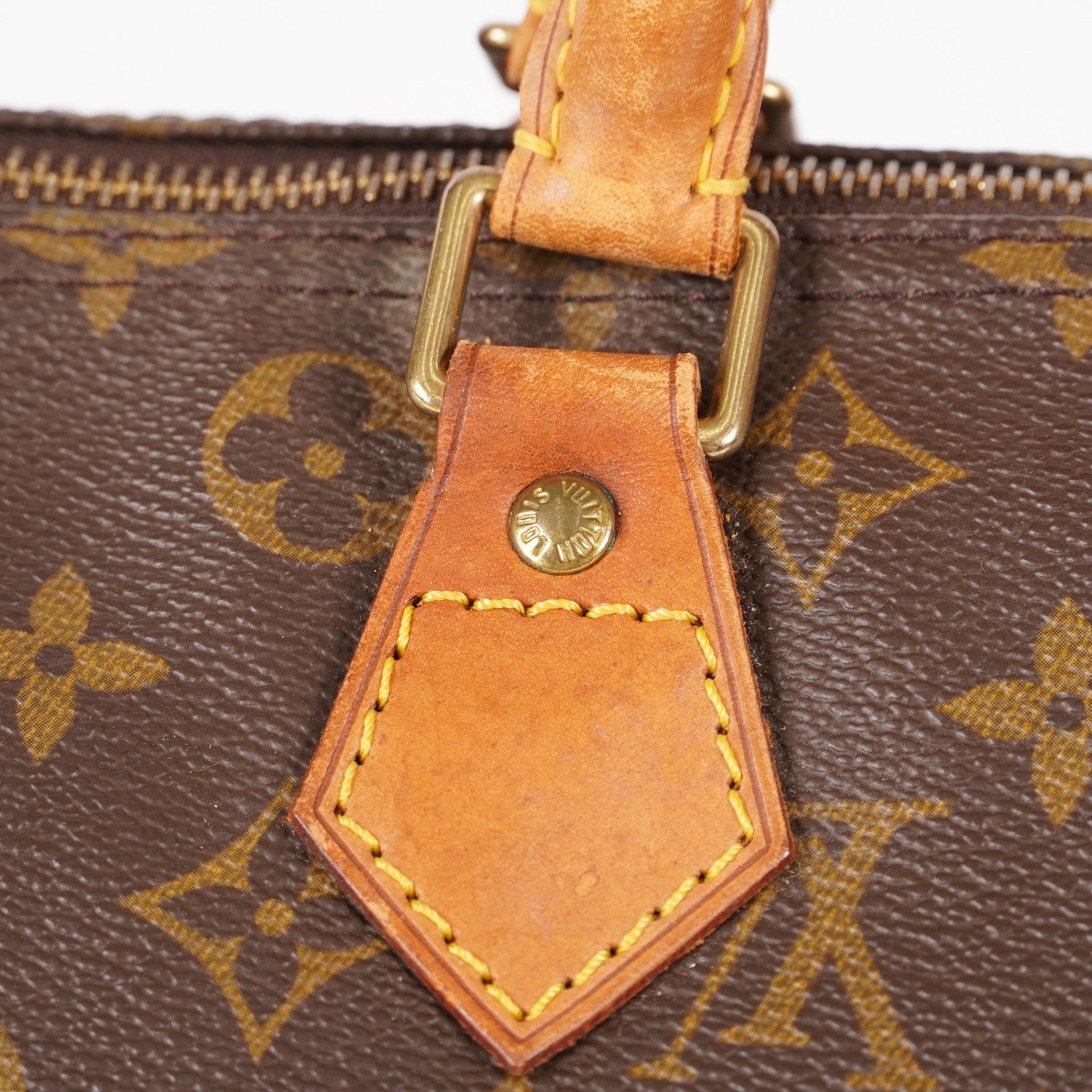 Authentic Louis Vuitton Monogram Speedy 30  Handbag M41526 vintage 05E125830029