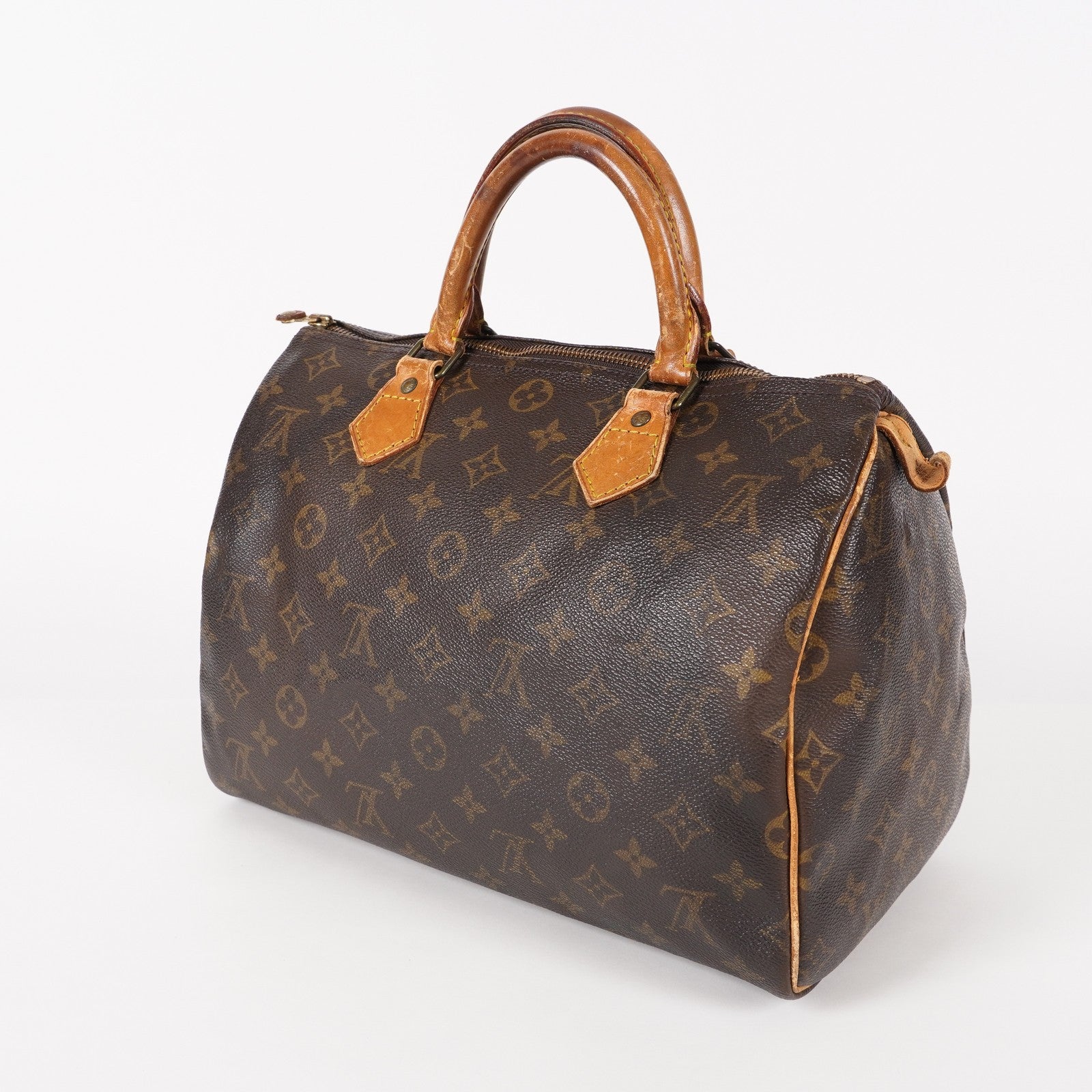 Authentic Louis Vuitton Monogram Speedy 30  Handbag M41526 vintage 05E134180016