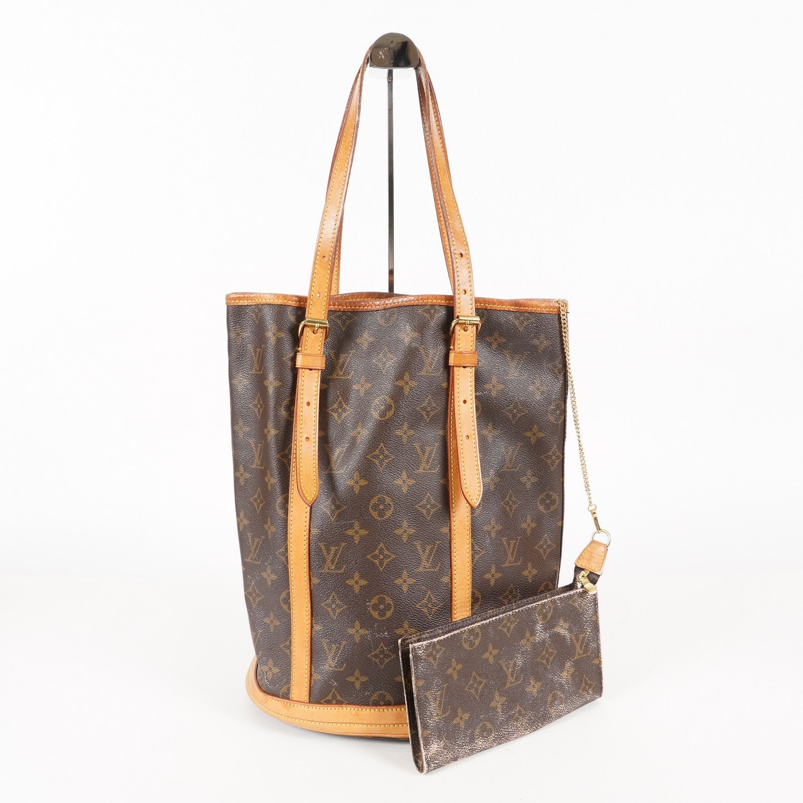 LOUIS VUITTON Monogram Bucket GM M42236 Shoulder Bag LV 05E332530029