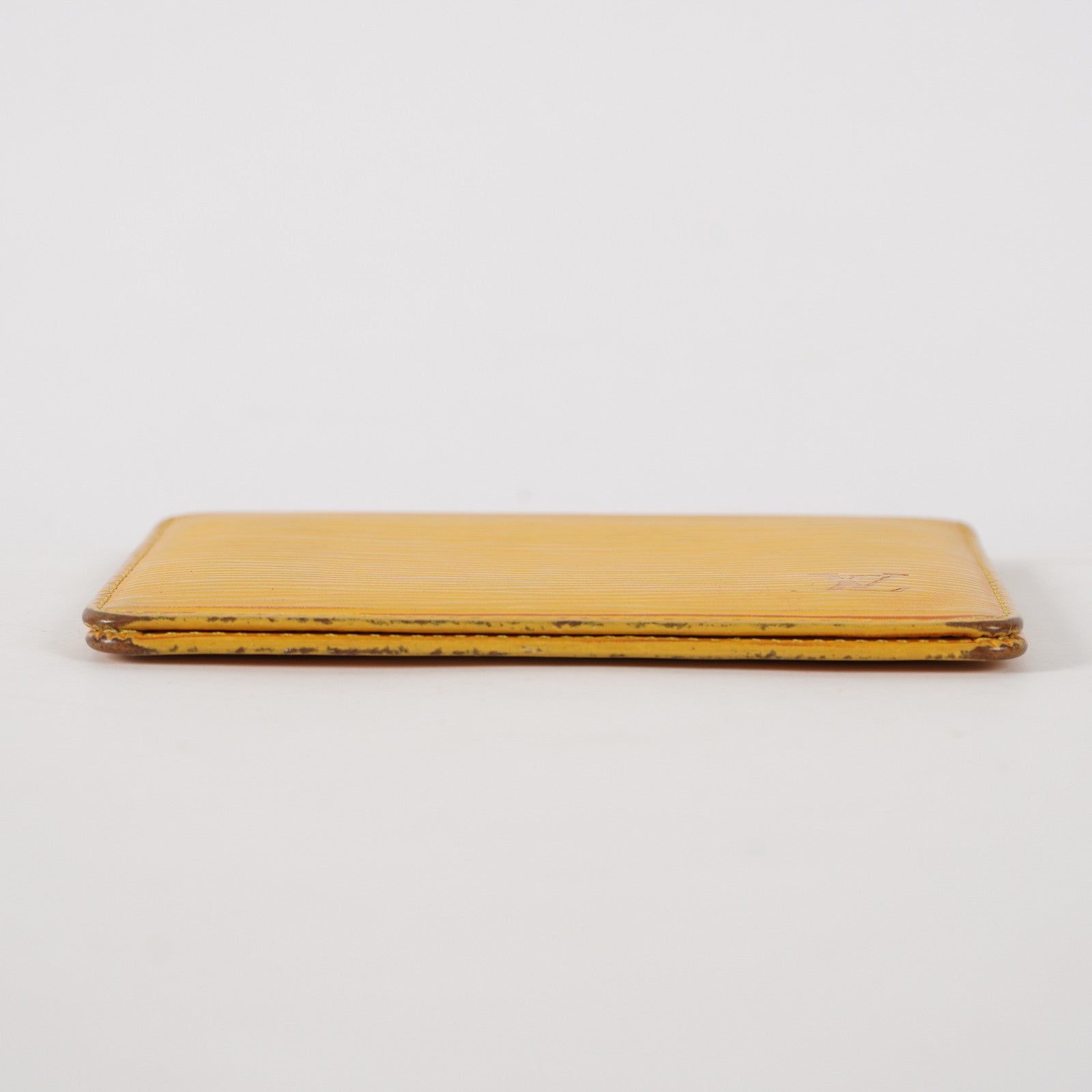 LOUIS VUITTON SARAH PORTE FEUILLE YELLOW OCHRE EPI LEATHER LONG WALLET XY216