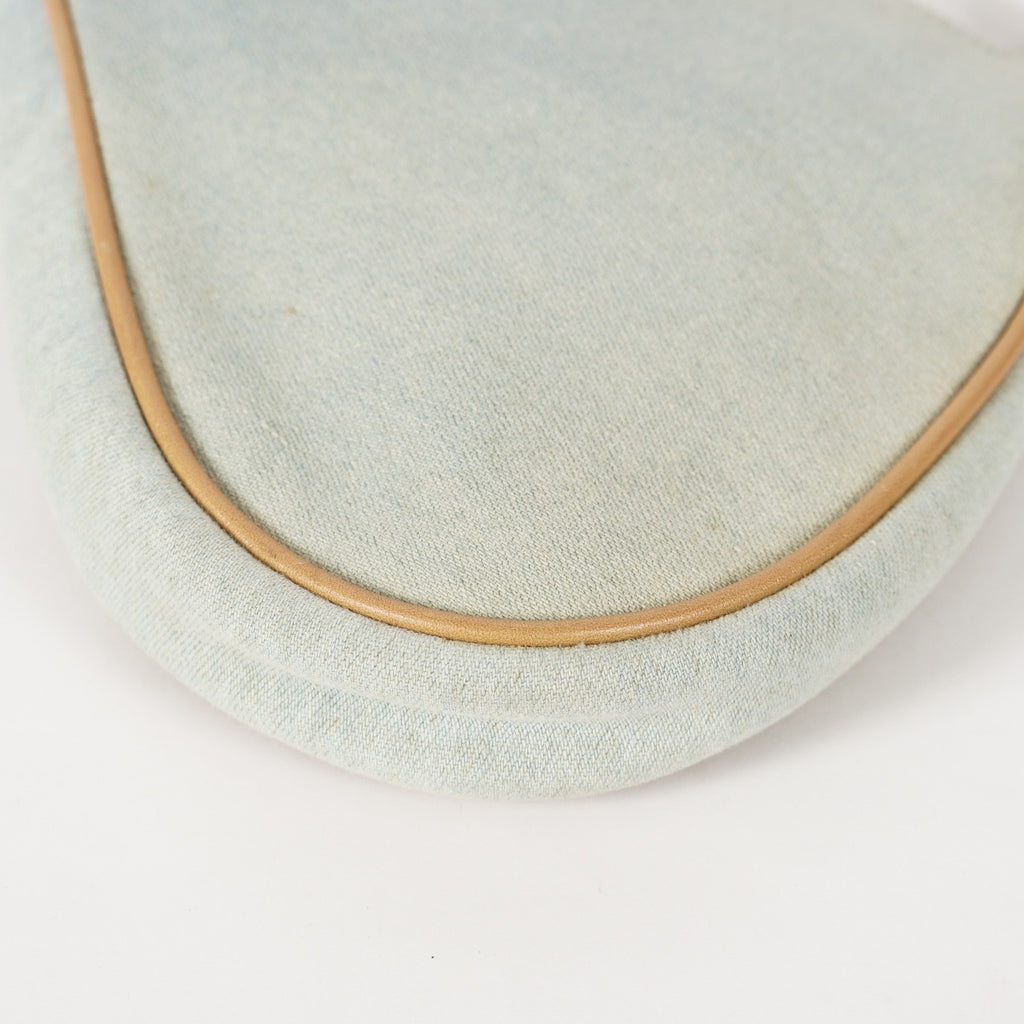 CHRISTIAN DIOR Mini Light Denim Saddle Bag Pouch vintage 12E124840016