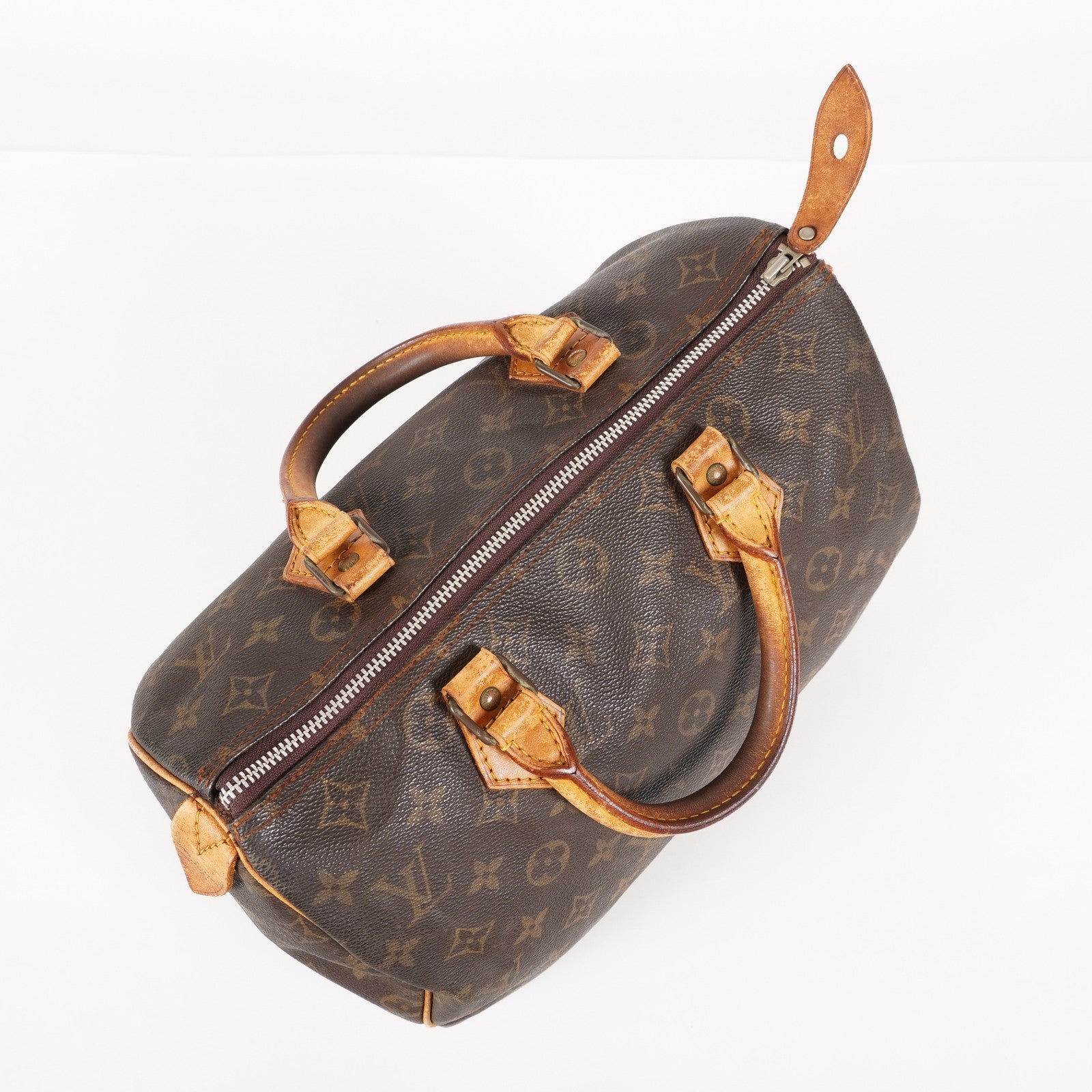 Authentic Louis Vuitton Monogram Speedy 30 Handbag M41526 vintage 06E525662803