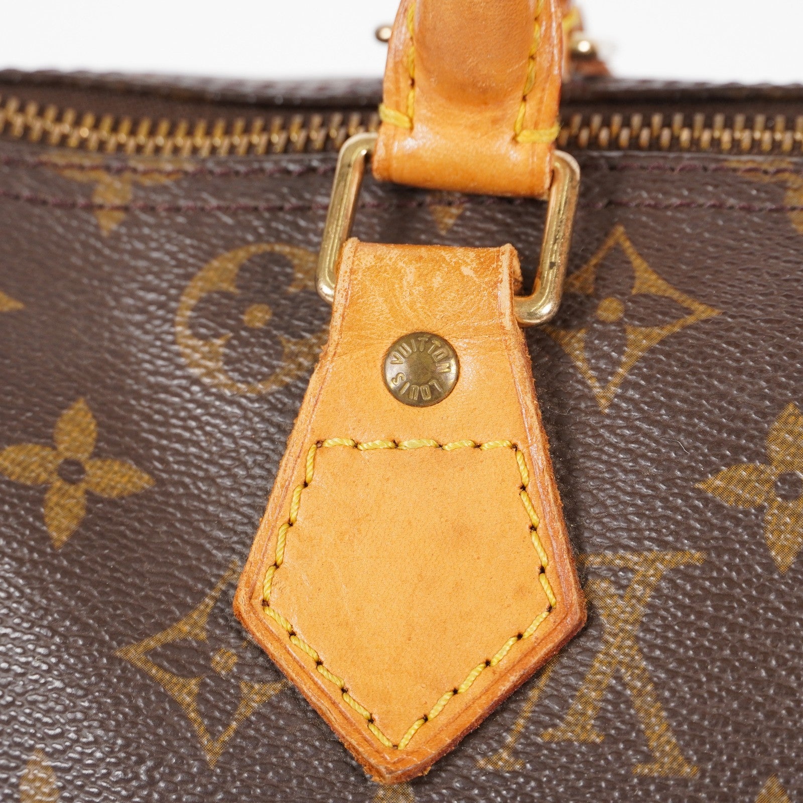 Authentic Louis Vuitton Monogram Speedy 30  Handbag M41526 vintage 05E446380016