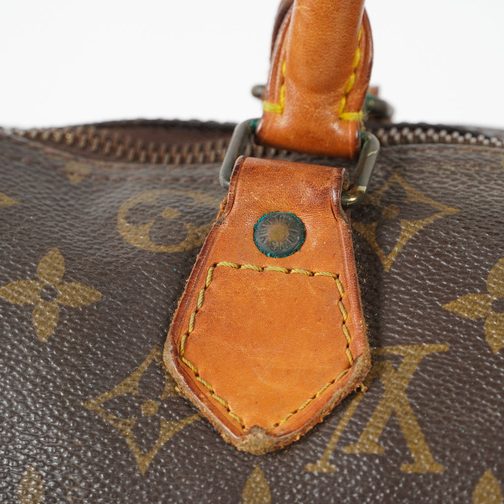 Authentic Louis Vuitton Monogram Speedy 30 M41526 Handbag vintage 03A226063227