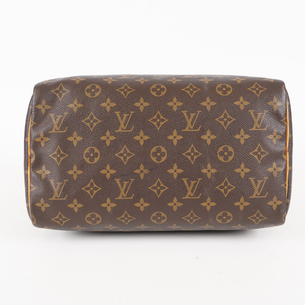Authentic Louis Vuitton Monogram Speedy 30  Handbag M41526 vintage 05E273960029
