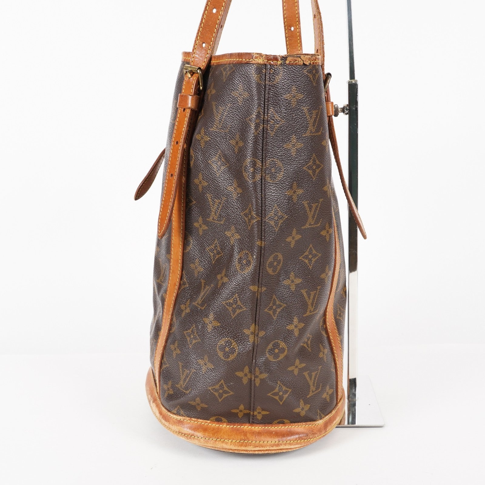 LOUIS VUITTON Monogram Bucket GM M42236 Shoulder Bag LV 05E143190013