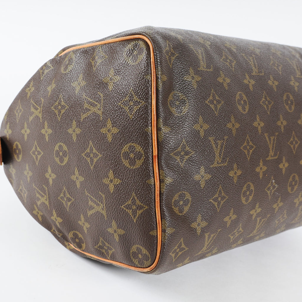 Authentic Louis Vuitton Monogram Speedy 35 M41524 Handbag vintage 03A286463627