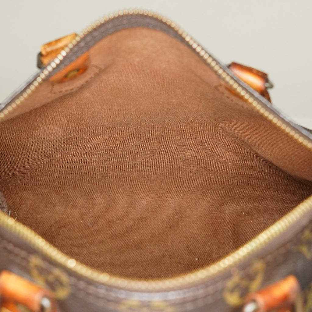 Authentic Louis Vuitton Monogram Speedy 25 Handbag vintage M41528 06E554804803