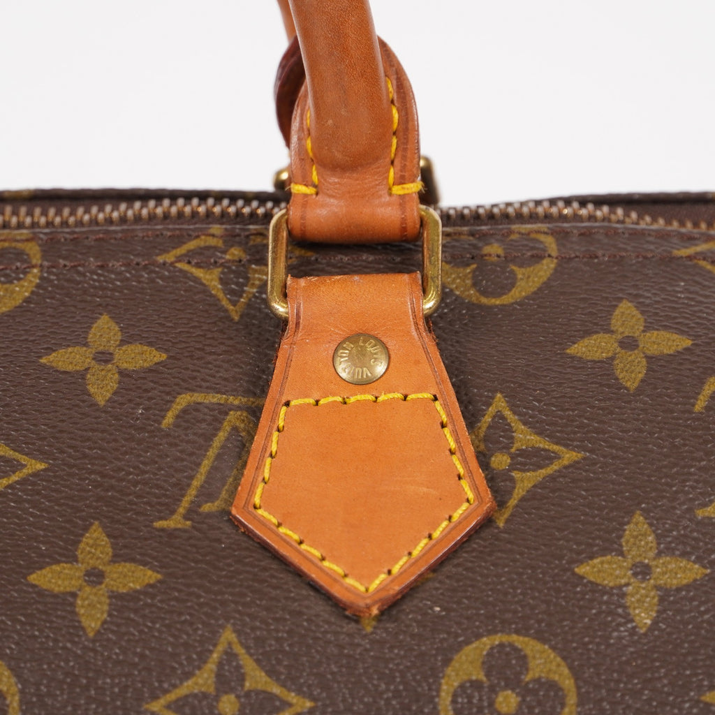 Authentic Louis Vuitton Monogram Speedy 35 M41524 Handbag used 06E465948803