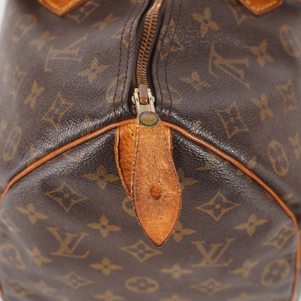 Authentic Louis Vuitton Monogram Speedy 35 M41524 Handbag VINTAGE 02E325777225