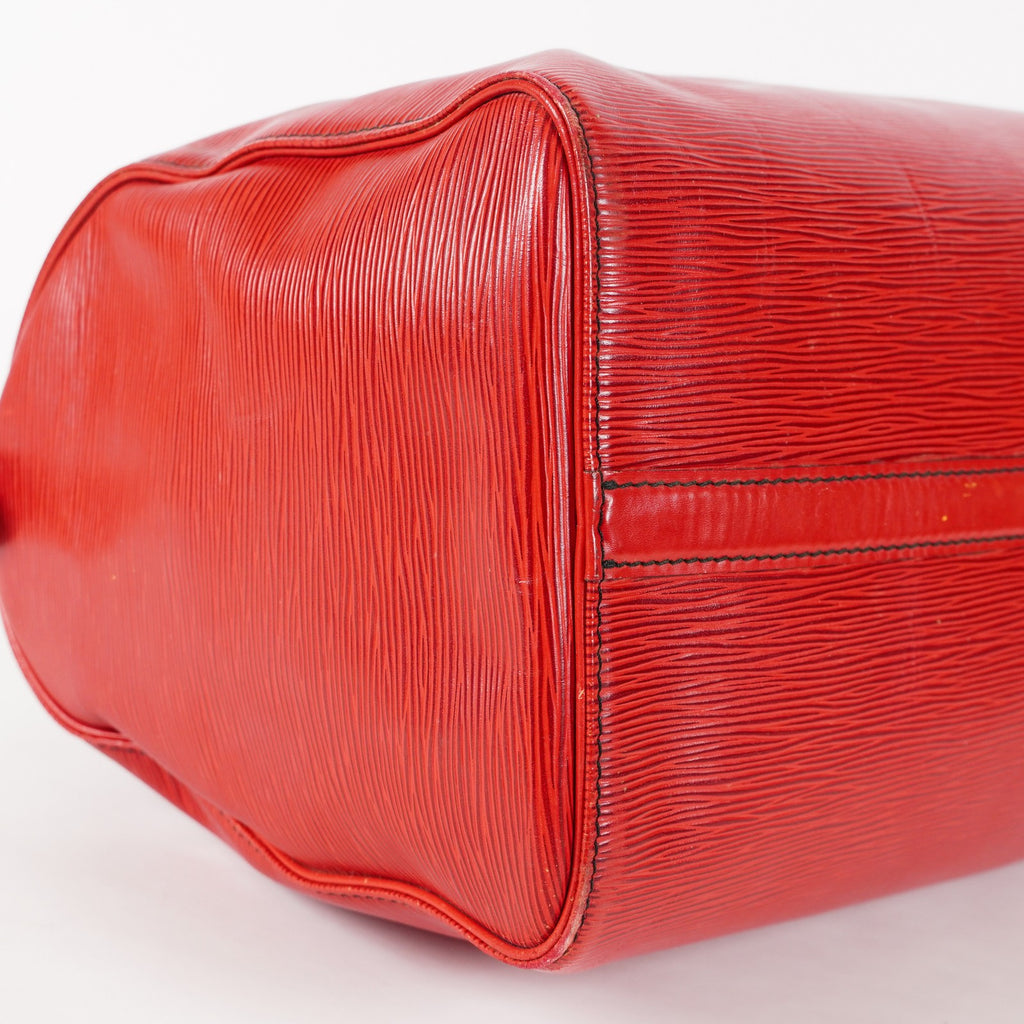 LOUIS VUITTON Epi Speedy 40 Boston Bag Handbag M42987 Women 02E024576025