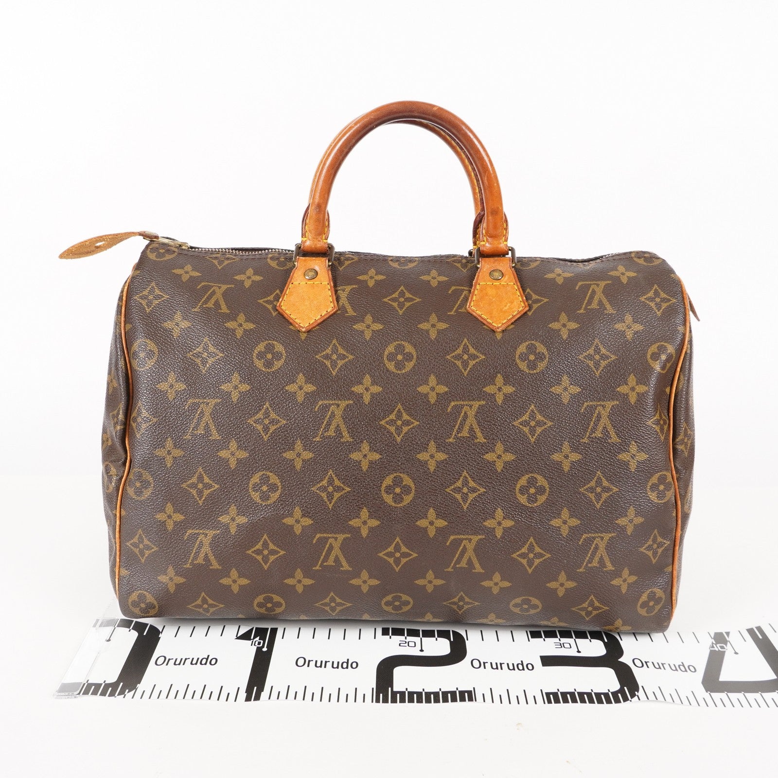 Authentic Louis Vuitton Monogram Speedy 35 M41524 Handbag used 05E256006029