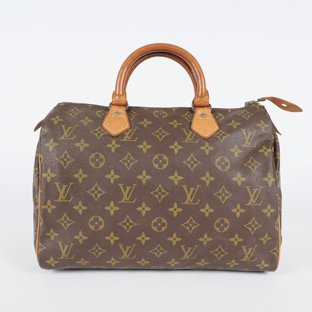 Authentic Louis Vuitton Monogram Speedy 30 Handbag vintage M41526 04A377207224