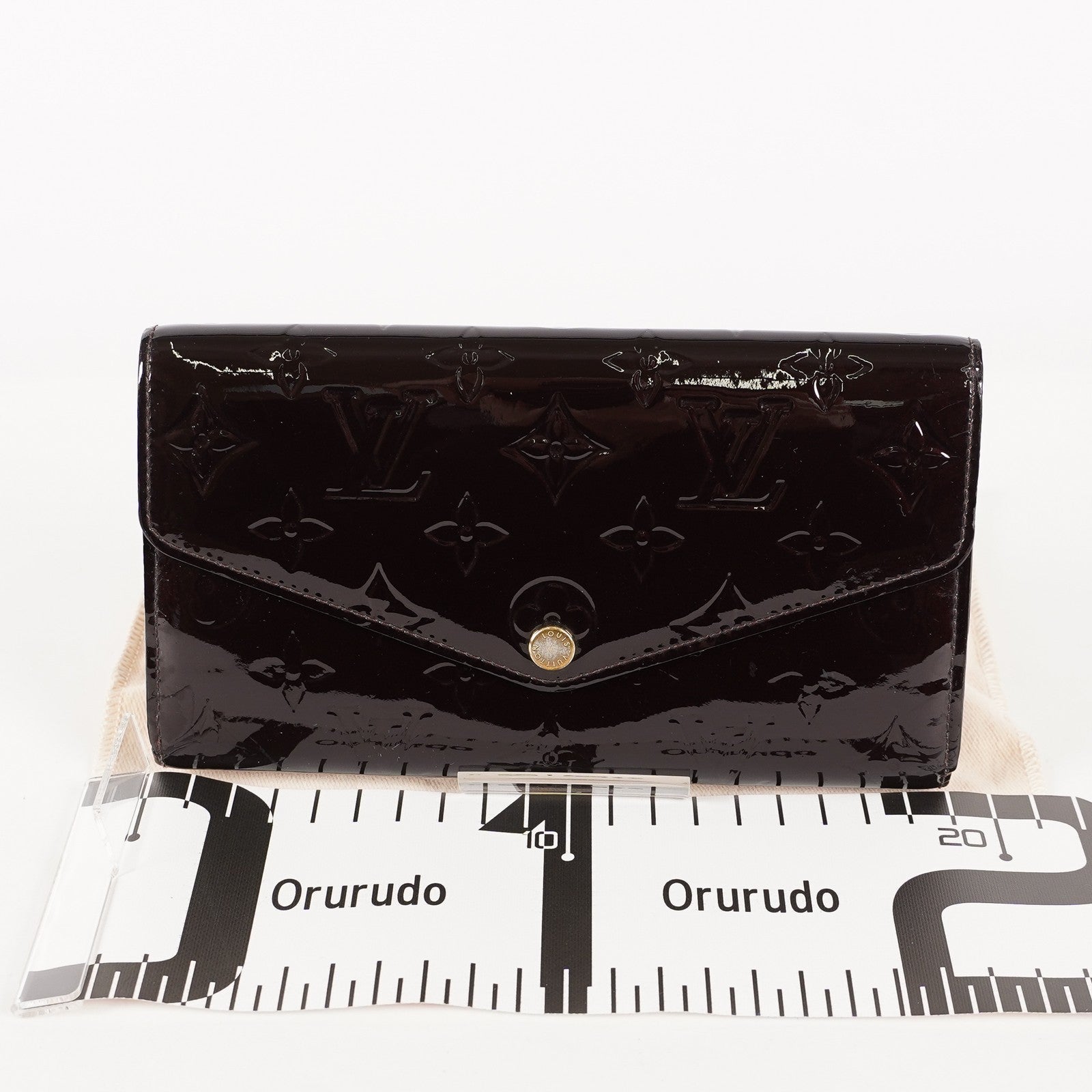 Louis Vuitton Portefeuille Sarah Monogram Vernis Wallet M90152 03T061600009