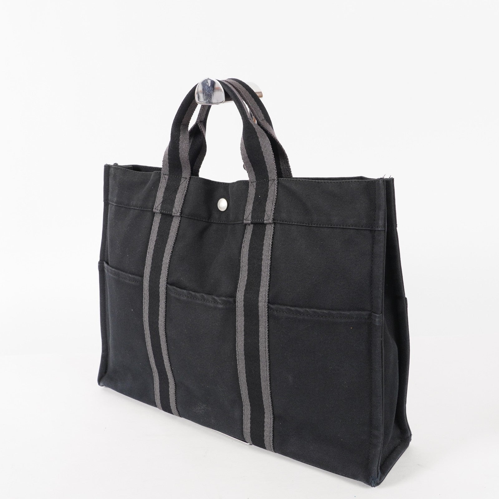 Authentic Hermes Fourre Tout PM Canvas Tote Bag  02A02825014