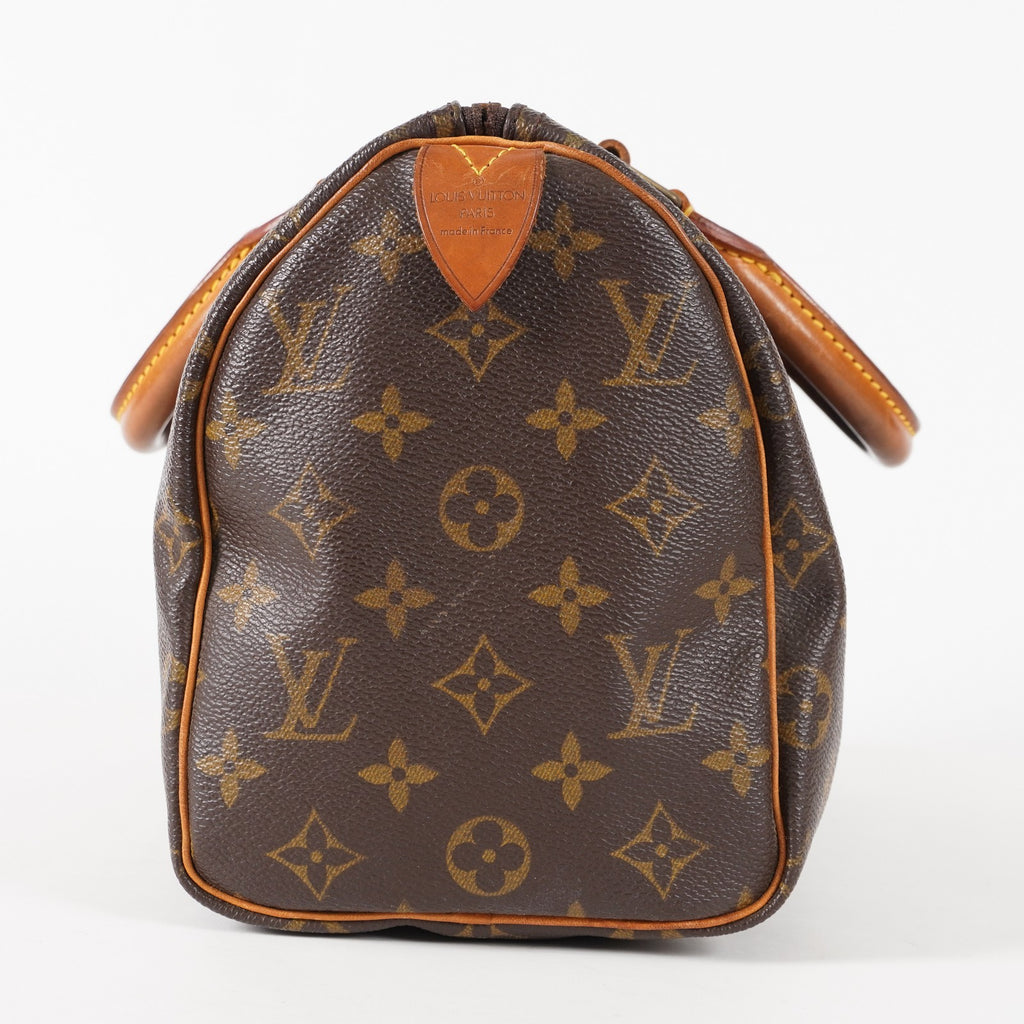 Authentic Louis Vuitton Monogram Speedy 25 M41528 Handbag vintage 03E237150002