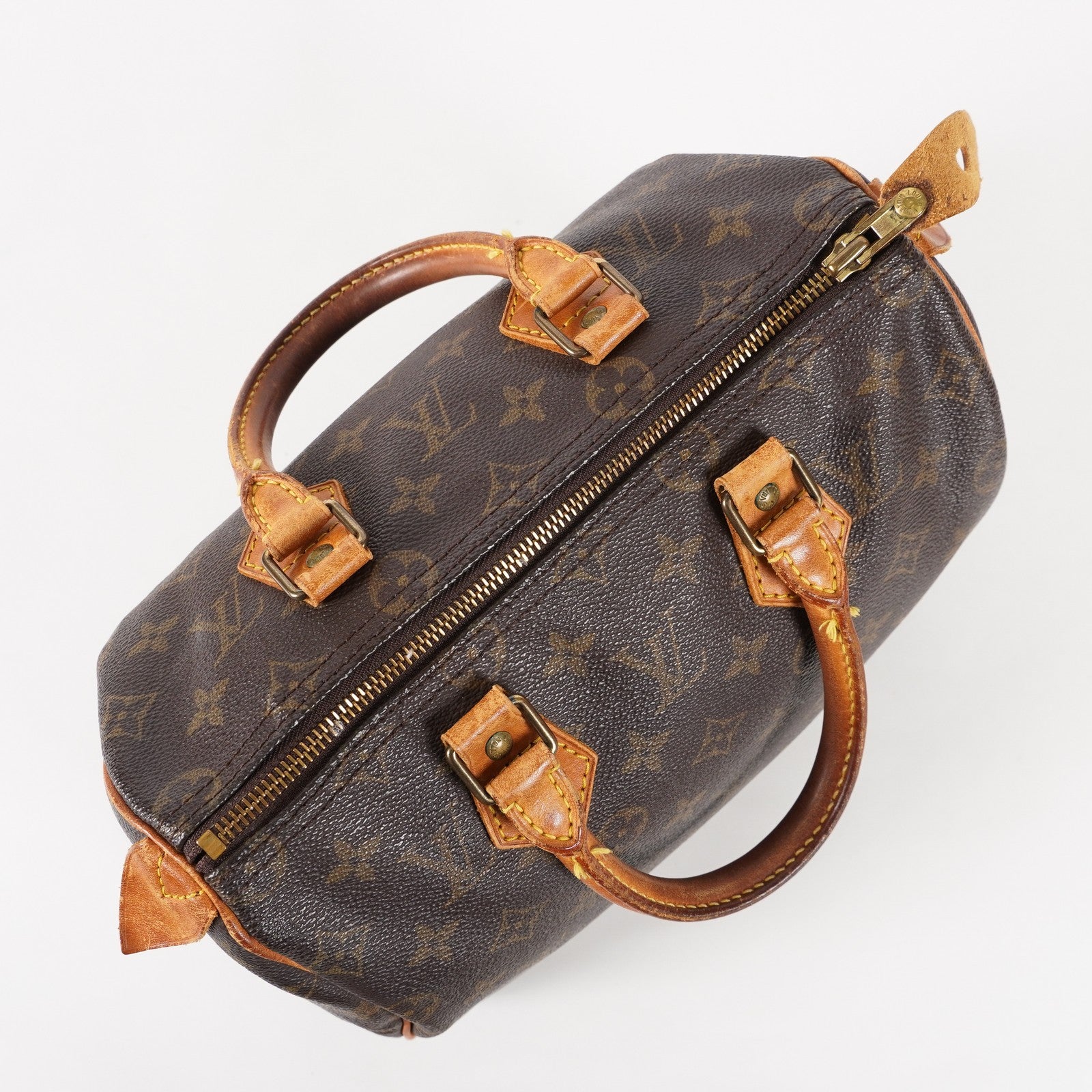 Authentic Louis Vuitton Monogram Speedy 25 M41528 Handbag vintage 02E037370018