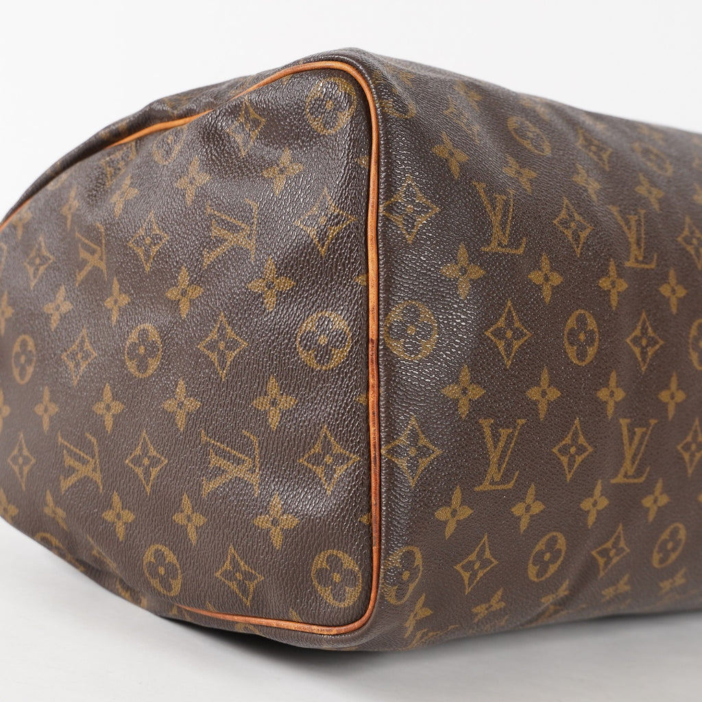 Authentic Louis Vuitton Monogram Speedy 40 M41522 Hand Boston Bag 03E125830011