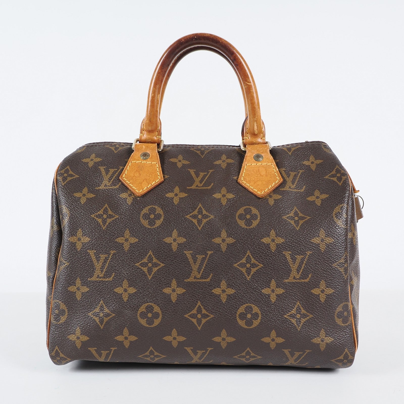 Authentic Louis Vuitton Monogram Speedy 25 M41528 Handbag vintage 04A306234807