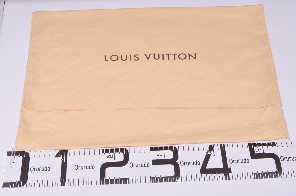 100% Authentic Louis Vuitton Large Dust Bag Beige Cotton Storage Cover 50×30