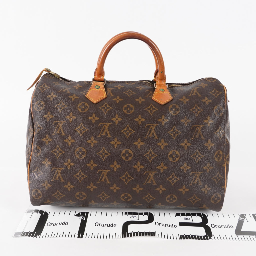 Authentic Louis Vuitton Monogram Speedy 35 M41524 Handbag vintage 02E216050018