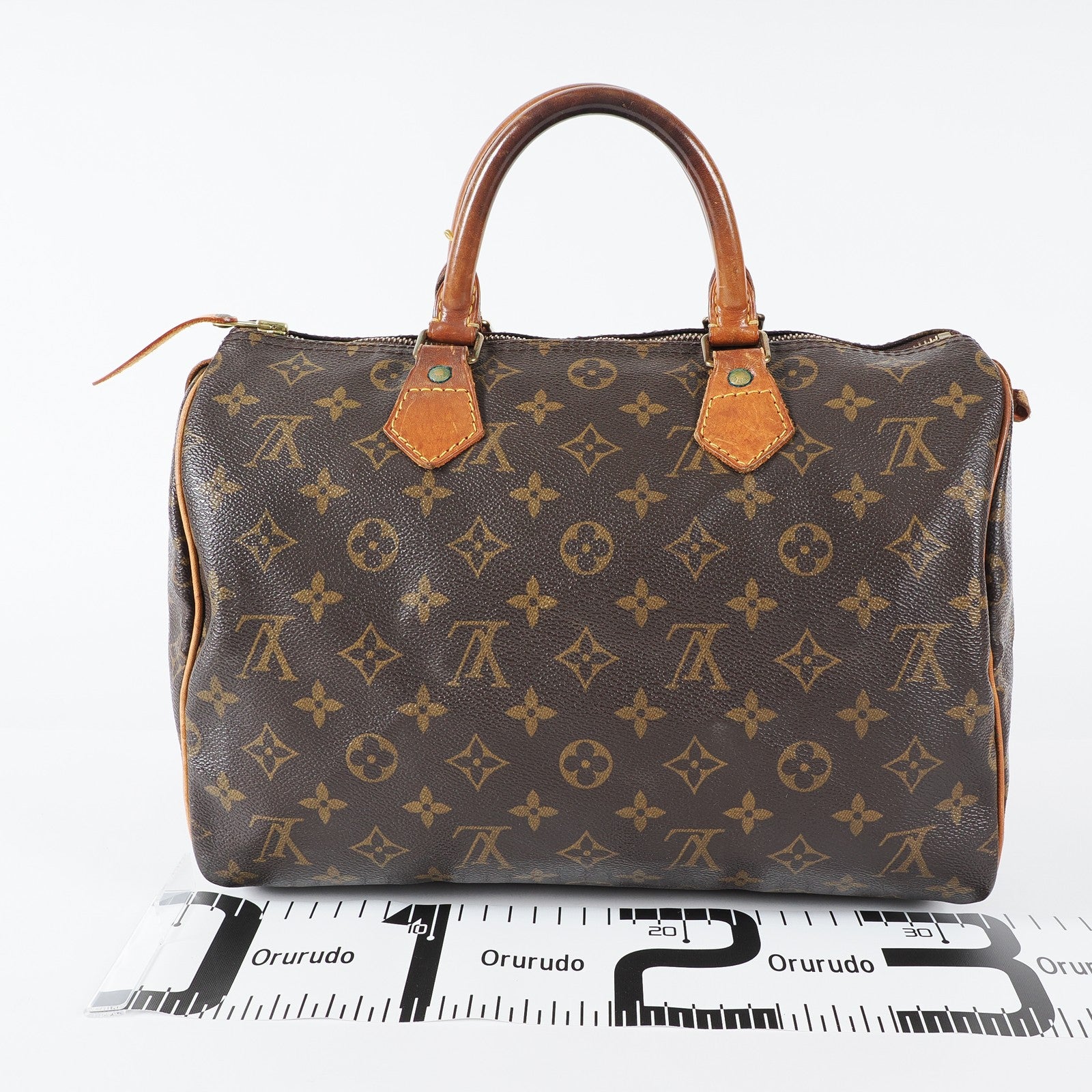 Authentic Louis Vuitton Monogram Speedy 30 M41526 Handbag vintage 03A255720027