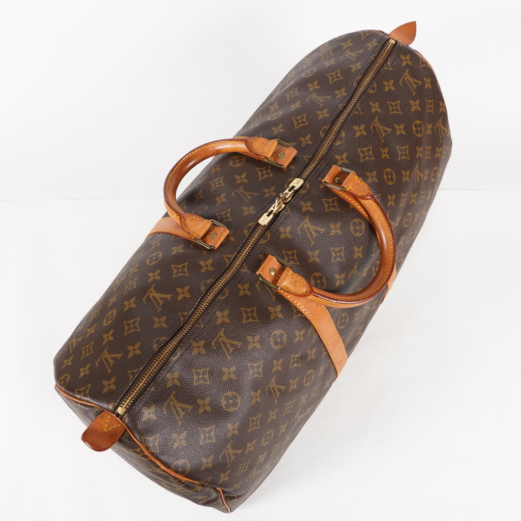 Authentic Louis Vuitton Monogram Keepall 55 Travel Bag M41424 03A155605606