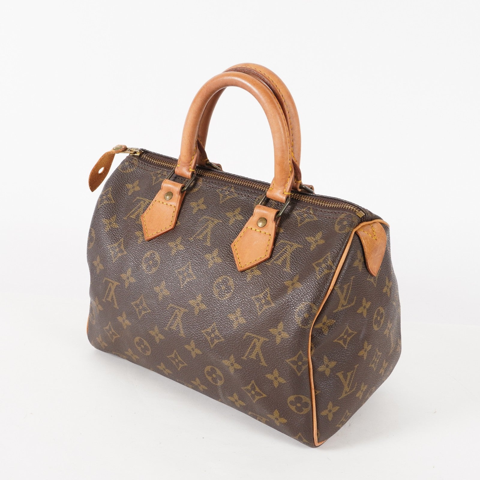 Authentic Louis Vuitton Monogram Speedy 25 M41528 Handbag vintage 03E4910120011