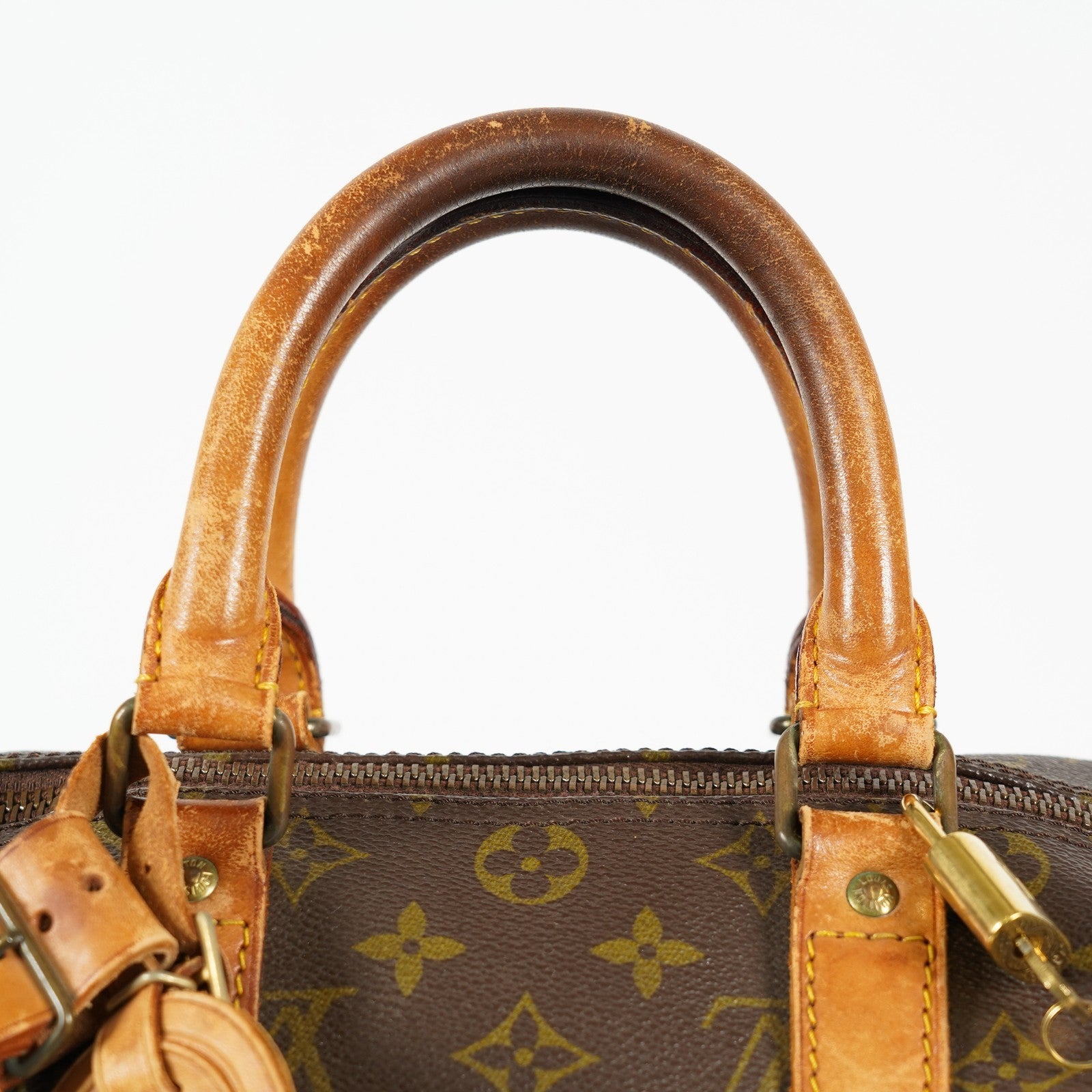 LOUIS VUITTON Keepall 45 M41428 Monogram Boston Bag Brown vintage 03T094500006