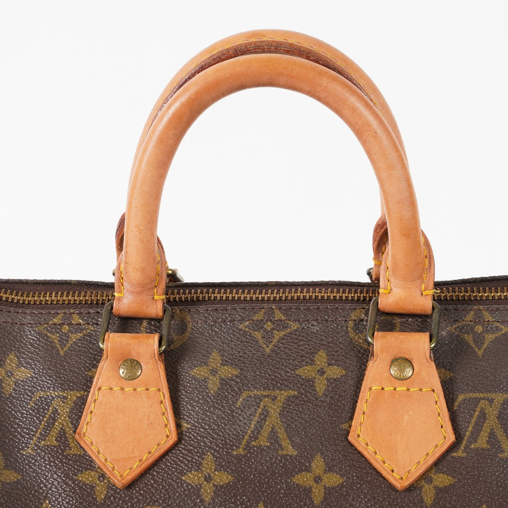 Authentic Louis Vuitton Monogram Speedy 25 Handbag  M41528 vintage 03E4910120011