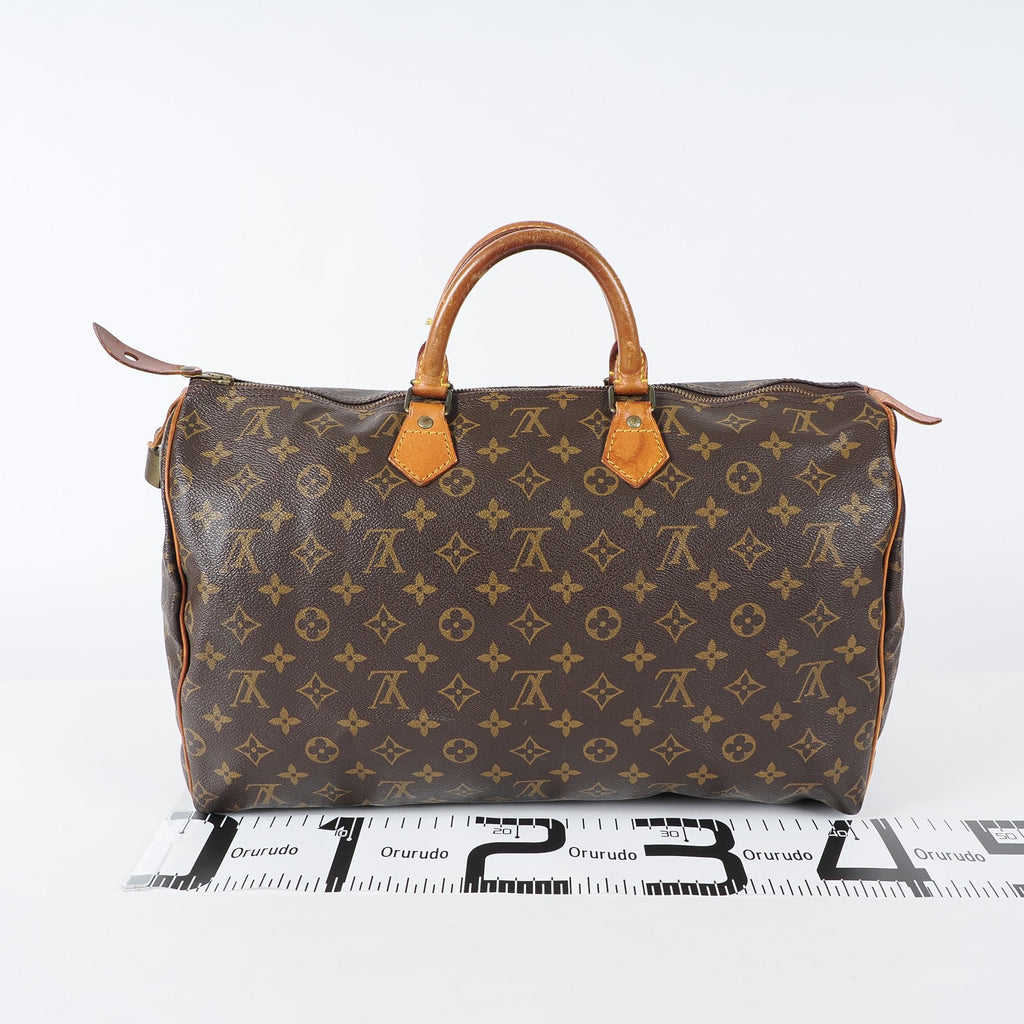 Authentic Louis Vuitton Monogram Speedy 40 Hand Boston Bag M41522 03A435834427