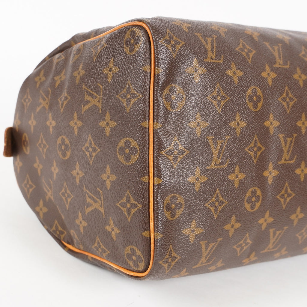 Authentic Louis Vuitton Monogram Speedy 35 M41524 Handbag used 06E566520803