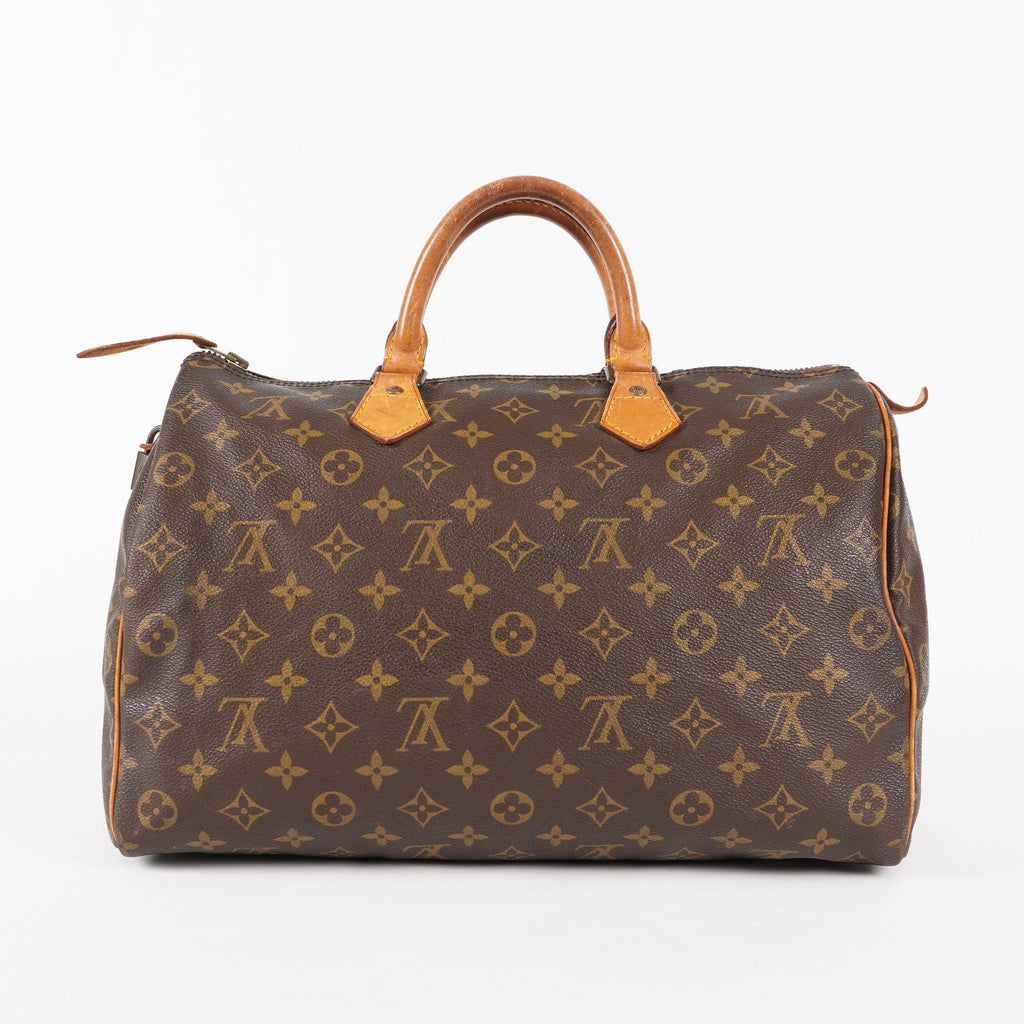 Authentic Louis Vuitton Monogram Speedy 35 M41524 Handbag used 03A035319606