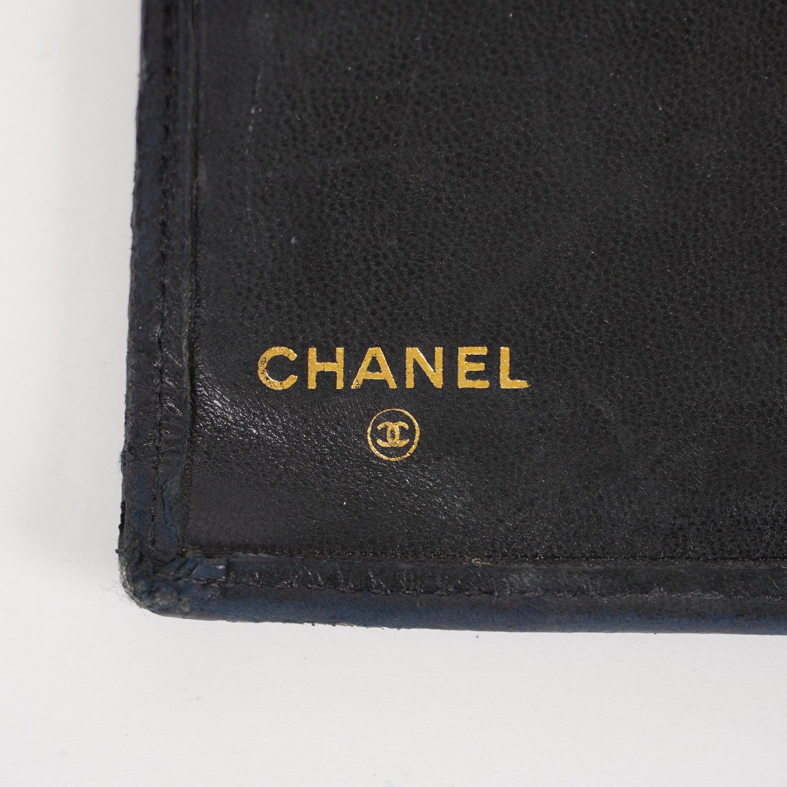 Chanel Authentic Vintage (80s/90s) Black Diamond Wallet 05E571320016