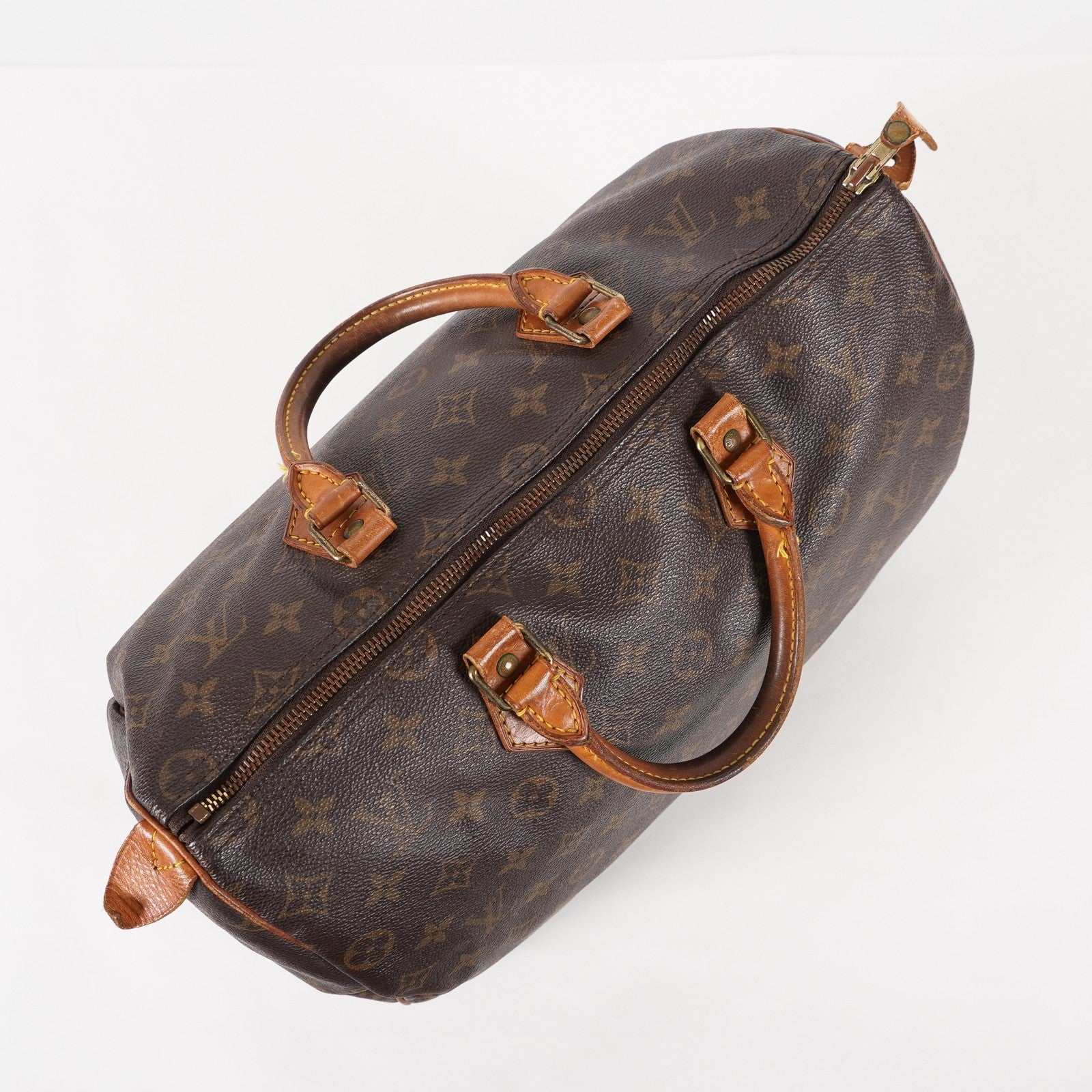Authentic Louis Vuitton Monogram Speedy 35 M41524 Handbag VINTAGE 02E325777225