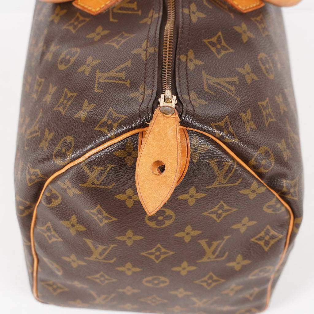 Authentic Louis Vuitton Monogram Speedy 40 M41522 Hand Boston Bag  05E016050013