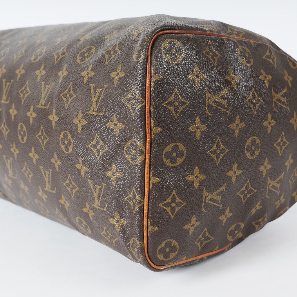 Authentic Louis Vuitton Monogram Speedy 40 Hand Boston Bag M41522 03A435834427