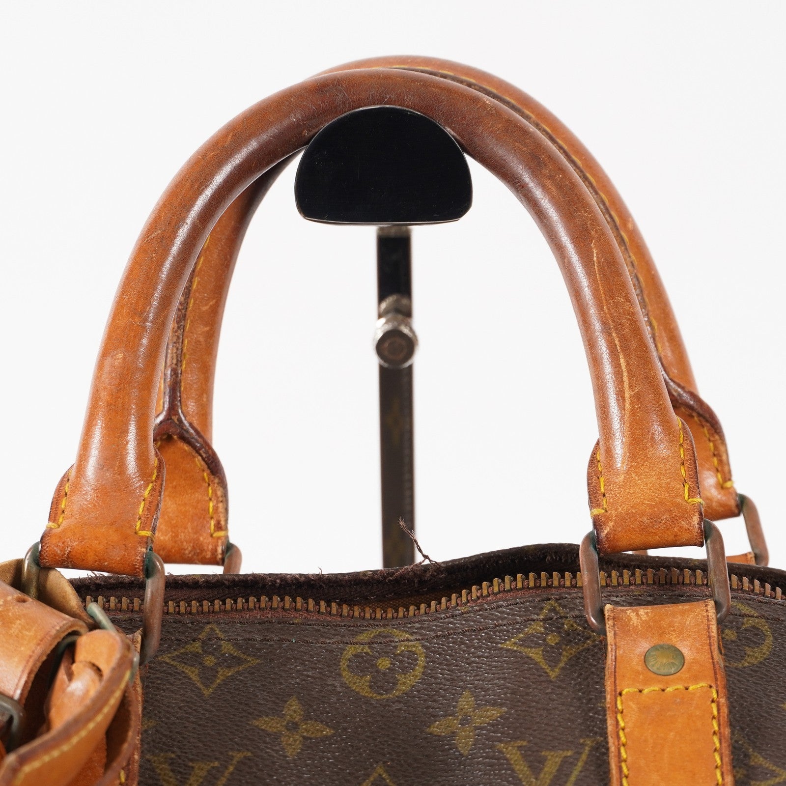 LOUIS VUITTON Keepall 50 M41426 Monogram Boston Bag Brown vintage 02E412530018