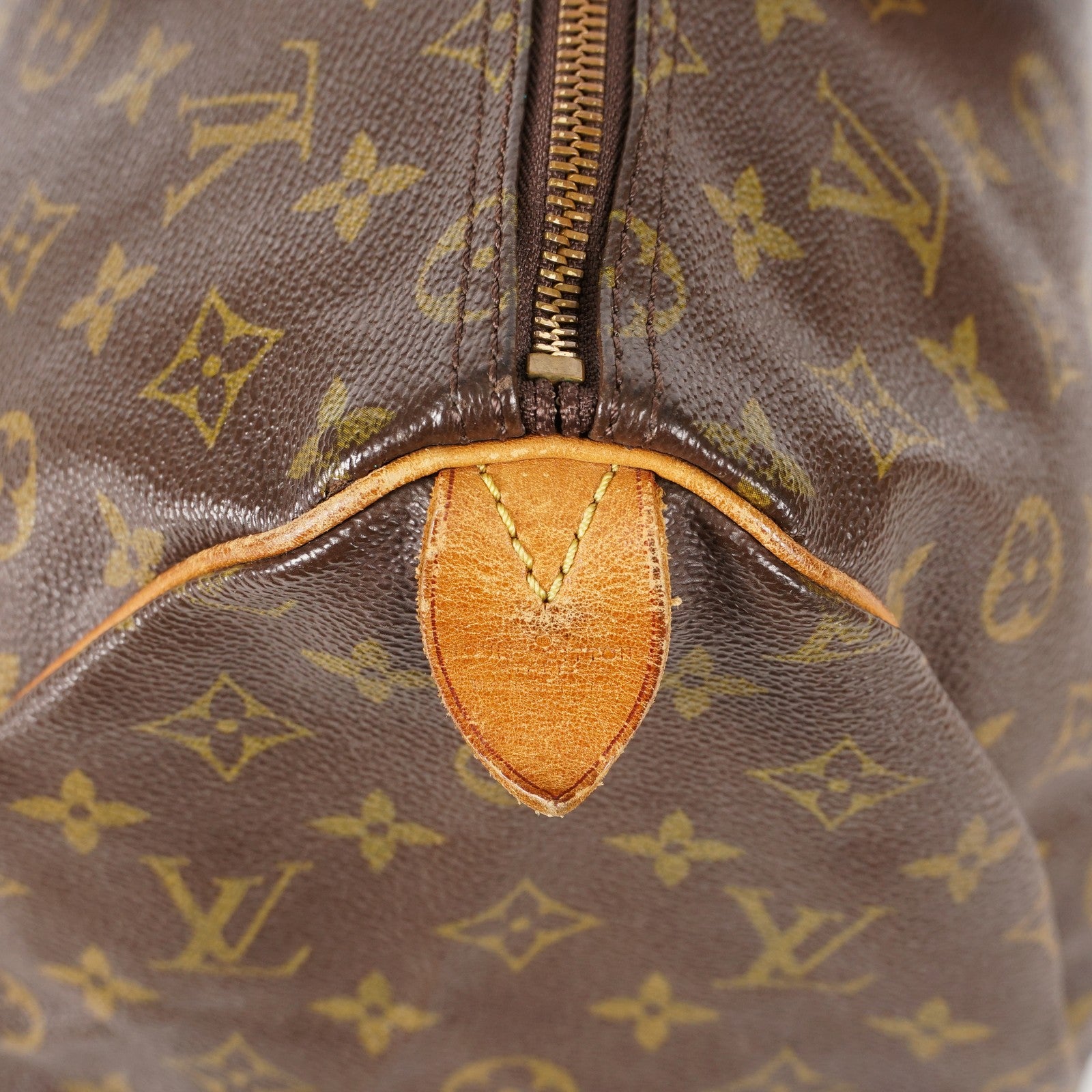 Authentic Louis Vuitton Monogram Speedy 35 M41524 Handbag 01E054950021