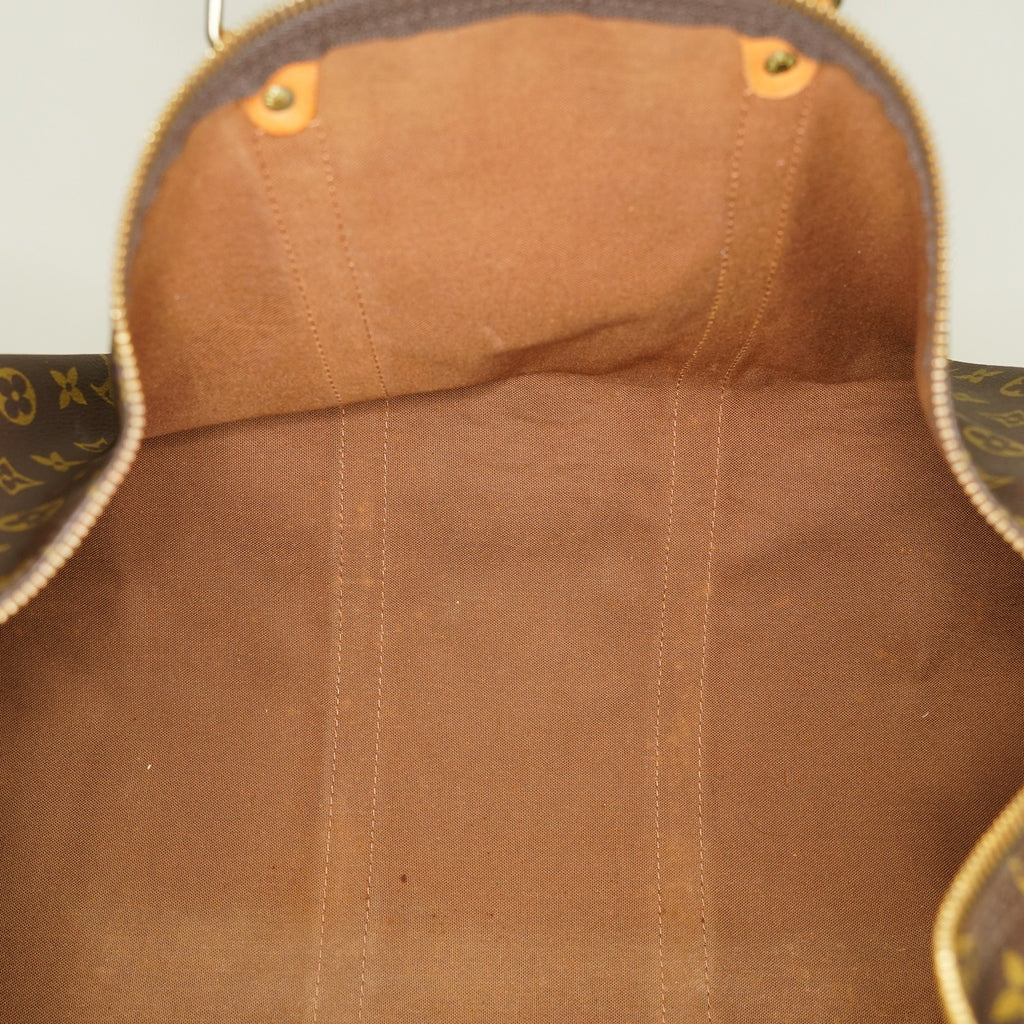 Authentic Louis Vuitton Monogram Keepall 55 Travel Bag M41424 03E285830011