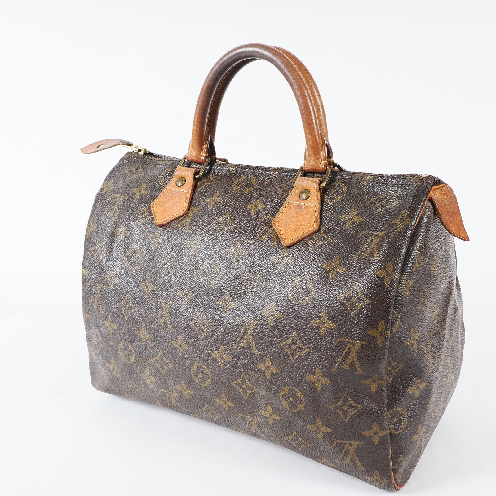 Authentic Louis Vuitton Monogram Speedy 30 M41526 Handbag vintage 03A326063227