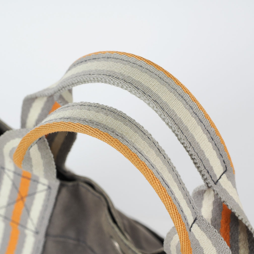 HERMES Fourre Tout Tote PM - Gray Cream Orange Canvas None Tote Bag 04A09825007