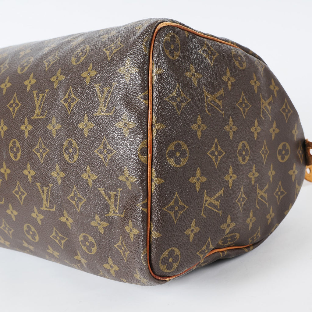 Authentic Louis Vuitton Monogram Speedy 40 Hand Boston Bag M41522 04A066006007