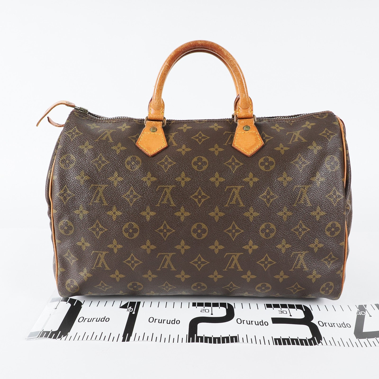 Authentic Louis Vuitton Monogram Speedy 35 M41524 Handbag vintage 03A286463627