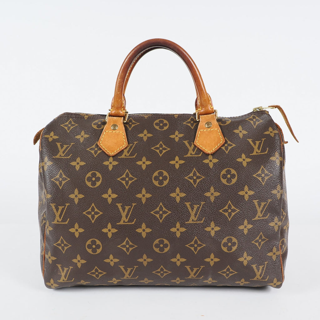 Authentic Louis Vuitton Monogram Speedy 30 M41526 Handbag vintage 04A177150007