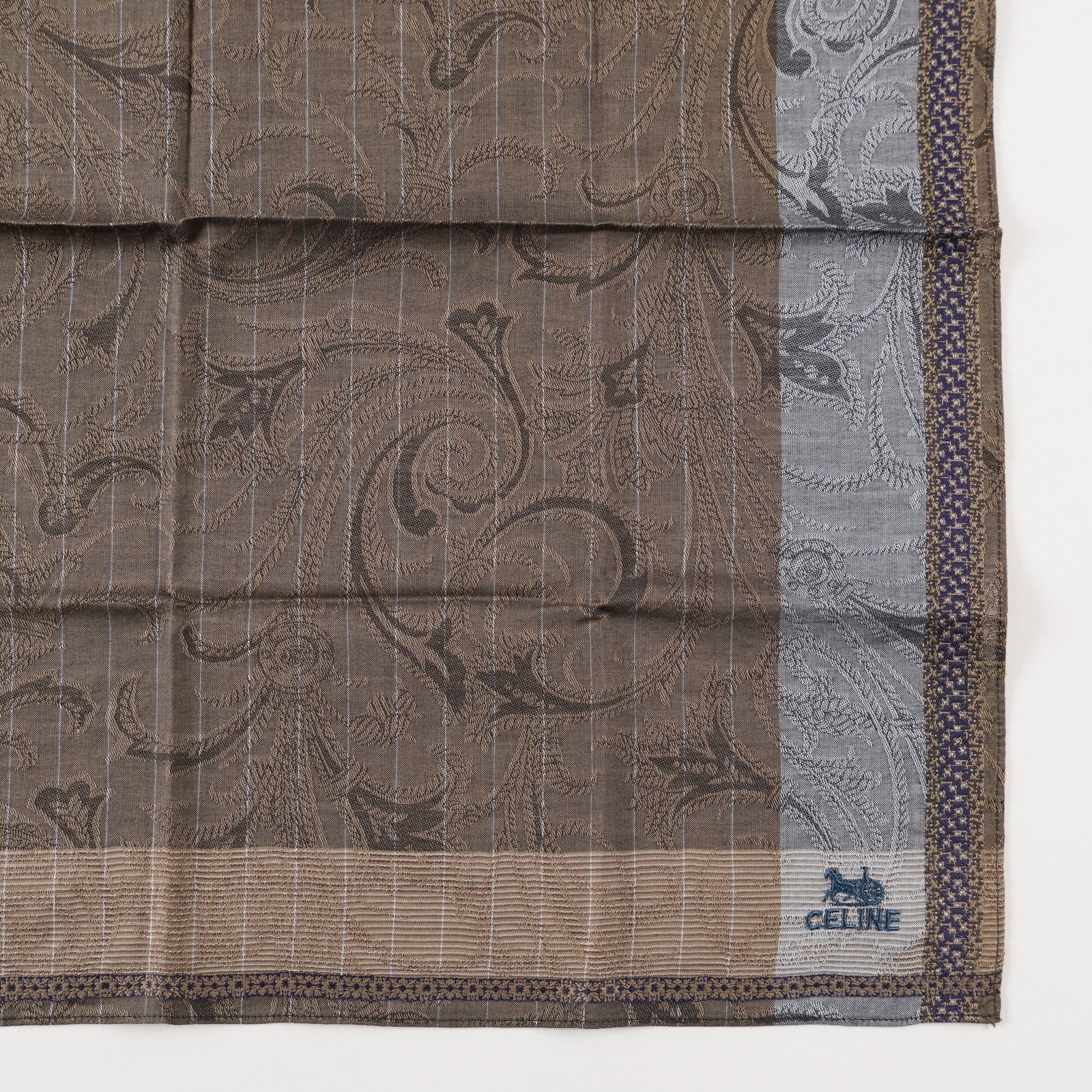 LUXURY CELINE BANDANA / HANDKERCHIEF Brown Women XY205