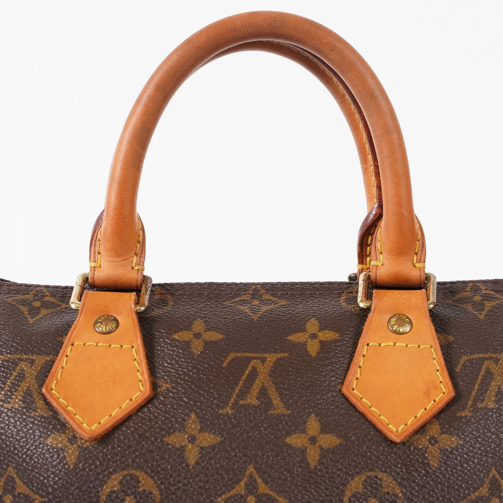 Authentic Louis Vuitton Monogram Speedy 25 M41528 Handbag vintage 03E117810011