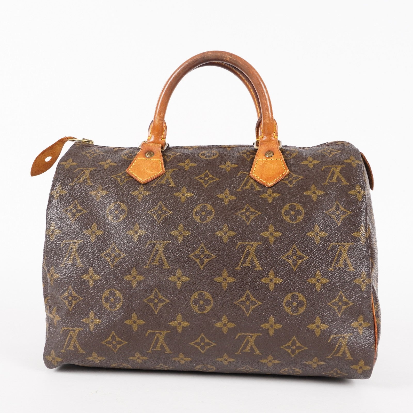 Authentic Louis Vuitton Monogram Speedy 30  Handbag M41526 vintage 05E076050013