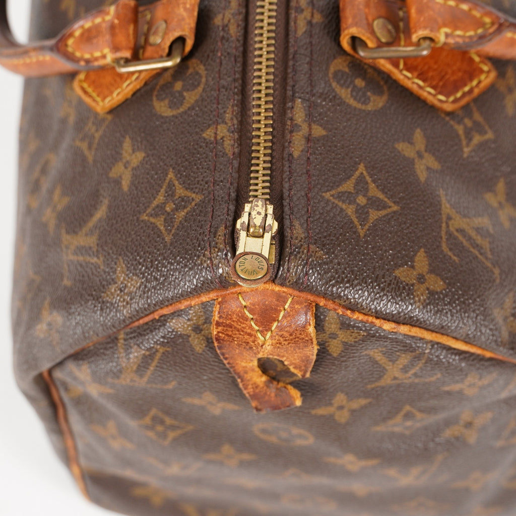 Authentic Louis Vuitton Monogram Speedy 30 Handbag M41526 vintage 06E373520002